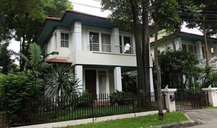 ให้เช่าบ้านเดี่ยว 2 ชั้น หมู่บ้านBangkok Villa ใกล้เลียบทางด่วนเอกมัย-รามอินทรา 