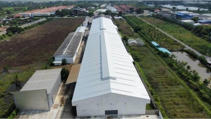 EPL-HR1805 ให้เช่าโรงงาน ย่านบางใหญ่ ไทรน้อย นนทบุรี พร้อมโกดังสินค้า พท.ใช้สอย 18,000 ตารางเมตร